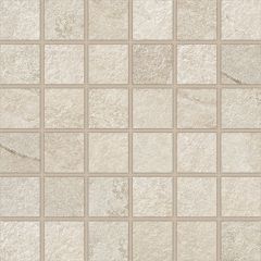 Axis Cream Mosaico 29,5X29,5 - strukturovaný / reliéfní mozaika mat, krémová barva