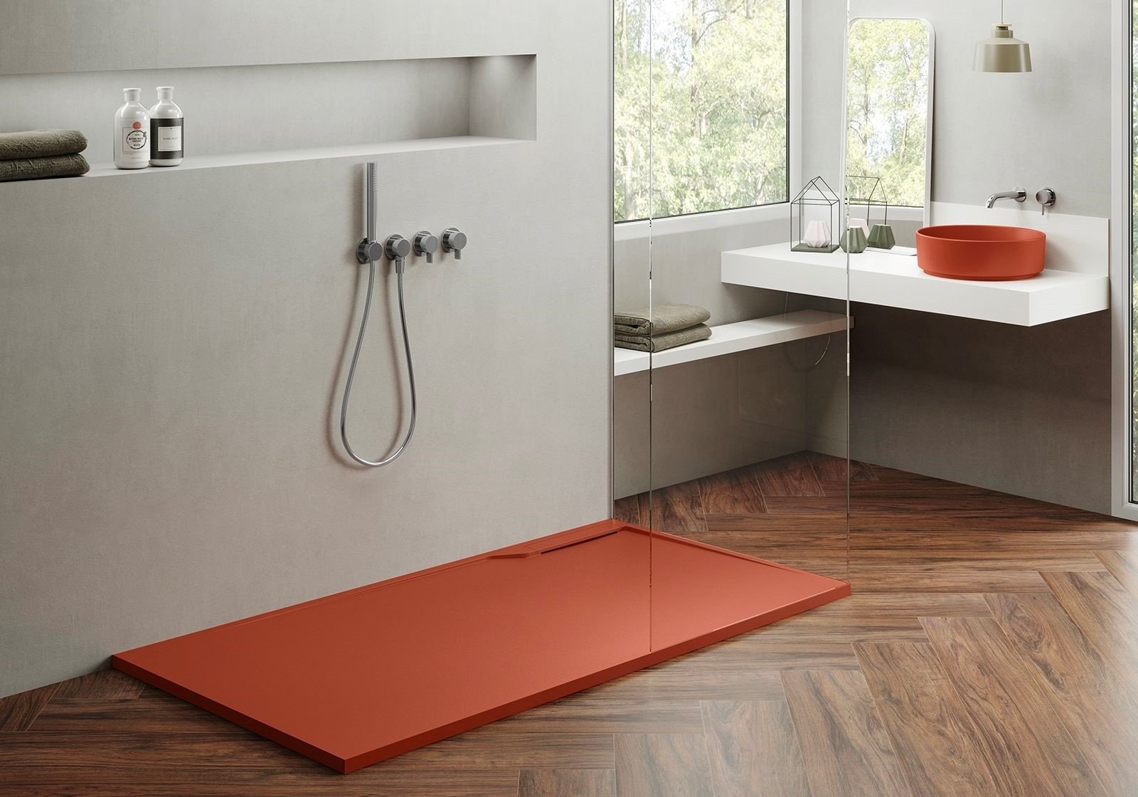 Vaničky do sprchového koutu HIDROBOX: top design a rozměr i tvar dle přání zákazníka
