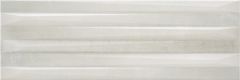Metalart Rel. White 20X60X0,9 - strukturovaný / reliéfní obklad mat, bílá barva