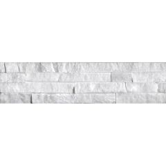 Globe Brick White 10X40 - plastický / 3d obklad mat, bílá barva