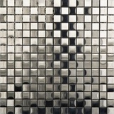 Mosaico Metal Acero 29,5x29,5 - hladký mozaika lesk, metalická barva
