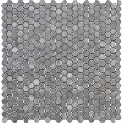 Gravity Alu Hexagod Metal 30,4X30,7 -  mozaika lesk, metalická barva