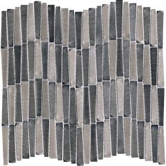 Gravity Alu Wave Metal Titanium 28,9X30,2 -  mozaika lesk, metalická barva