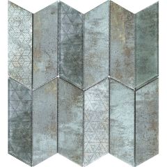 Rhomboid Verdigris 29,8X29,8 -  mozaika ,  barva