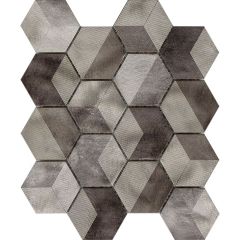Future Quartz 25,8X30 -  mozaika lesk, metalická barva