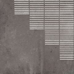 Chateau Lines Graphite 18,5X18,5 - r10 dlažba mat, šedá barva