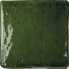 Roots S Olive Gloss 11X11 - r9 dlažba i obklad lesk, zelená barva