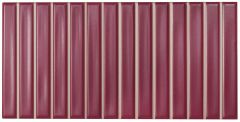 Sb Berry Matt 12,5X25 - strukturovaný / reliéfní obklad mat, červená barva