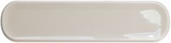Aquarelle O Greige Gloss 7,5X30 - plastický / 3d obklad lesk, béžová barva