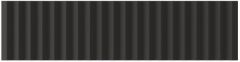 Twin Peaks Med Nero 7.5X30 - plastický / 3d obklad mat, černá barva