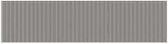 Twin Peaks Low Grey 7.5X30 - plastický / 3d obklad mat, šedá barva