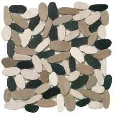 Pebbles Light 30,5X31,5 -  mozaika ,  barva