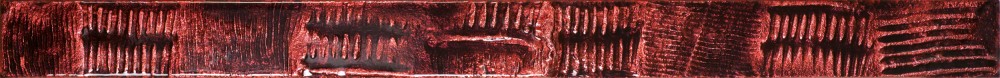 Galena Red 90x7,3 - hladký dekor mat, červená barva