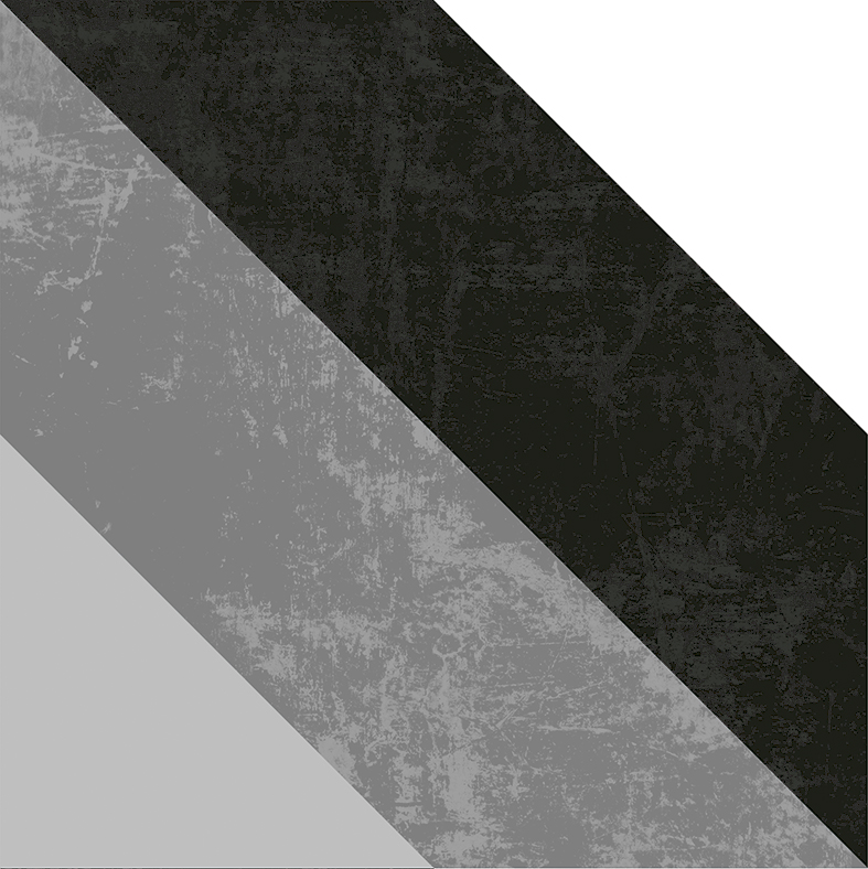 Lineal Black & White 20x20 - hladký dlažba mat, mix barev barva