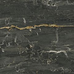 Leonardo Black 60x60 - hladký dlažba lesk, černá barva