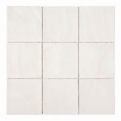 Tabarca Blanco Mate 15x15 - hladký obklad mat, bílá barva