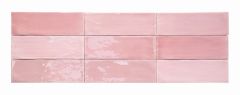 Tabarca Rosa 7,5x23 - hladký obklad lesk, růžová barva