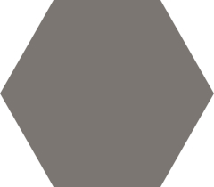 Gallery Grey Hex. 14x16 - hladký obklad mat, šedá barva