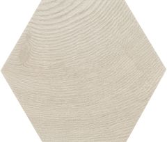 Hexawood  Grey 20x17,5 - hladký obklad i dlažba mat, šedá barva