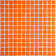 Lisa 2558-B 2,5 31,2X49,5 - hladký mozaika lesk, cihlová barva
