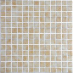 Niebla 2597-B 2,5 31,2X49,5 - hladký mozaika lesk, krémová barva