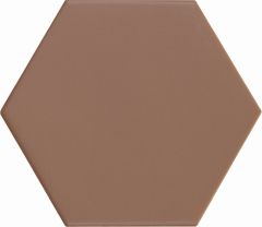 Kromatika Clay 11,6x10,1 - hladký dlažba i obklad mat, cihlová barva