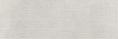 Materica Raw Light 40x120 - strukturovaný / reliéfní dekor mat, šedá barva