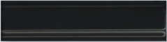 Rem. Quarter Negro Mate 20x5 - plastický / 3d speciální prvek mat, černá barva