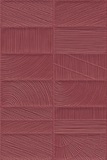 Viet Marsala 20x10 - strukturovaný / reliéfní obklad lesk, červená barva