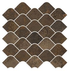 Mosaico Korubo Caldera 30x30 - hladký obklad mat, hnědá barva