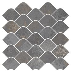 Mosaico Korubo Grafito 30x30 - hladký obklad mat, šedá barva
