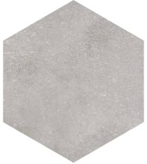 Hexagono Rift Cemento 26,6x23 - hladký obklad i dlažba mat,  barva
