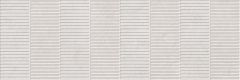 Tilos Blanco 75x25 - strukturovaný / reliéfní obklad mat, bílá barva