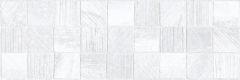 Zafora R Blanco 32x99 - strukturovaný / reliéfní obklad mat, bílá barva