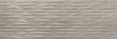 Kirat Abstract Greige 30x90 - strukturovaný / reliéfní dekor mat, šedá barva