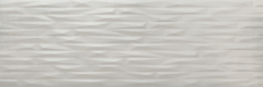 Kirat Abstract Silver 30x90 - strukturovaný / reliéfní dekor mat, šedá barva
