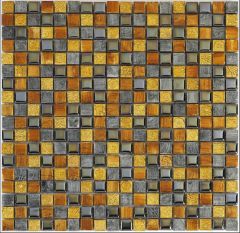Musa Ambar 30X30 -  mozaika lesk, mix barev barva