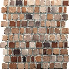Musa Klimt Marrón 30,9X31,1 -  mozaika lesk, mix barev barva