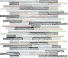 Musa Rectangular Blanco 30X30 -  mozaika lesk, mix barev barva
