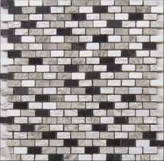 Musa Brick Sandal 30X30 -  mozaika lesk, mix barev barva