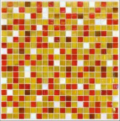 Velia Cube Rubí 32,7X32,7 -  mozaika lesk, mix barev barva