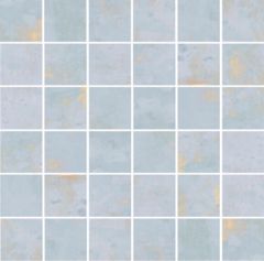 Mood Blue Natural Mosaico 29,8x29,8 - hladký mozaika mat, modrá barva