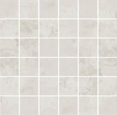 Mood White Natural Mosaico 29,8x29,8 - hladký mozaika mat, bílá barva