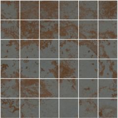 Zinc Black Natural Mosaico 29,8x29,8 - hladký mozaika mat, černá barva