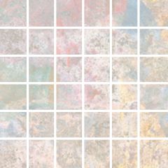 Anima Multicolor Natural Mosaico 29,8x29,8 - hladký mozaika mat, mix barev barva