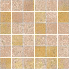 Hutton Orange Nat. Mos. 29,8x29,8 - hladký mozaika mat, hnědá barva