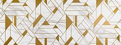 Borghini Gold Geometry Glossy 44,6x119,3 - strukturovaný / reliéfní obklad lesk, zlatá barva