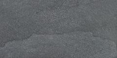 Valais Antracita 30x60 - hladký dlažba mat, černá barva