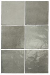 Artisan Alabaster 13,2x13,2 - strukturovaný / reliéfní obklad lesk, šedá barva