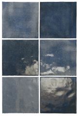 Artisan Colonial Blue 13,2x13,2 - strukturovaný / reliéfní obklad lesk, modrá barva